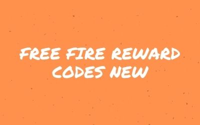 Free fire reward code new